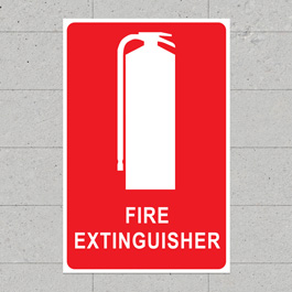 FIRE EXTINGUISHER SIGNS